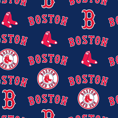 M.L.B. FLEECE RED SOX 6564 B 60"