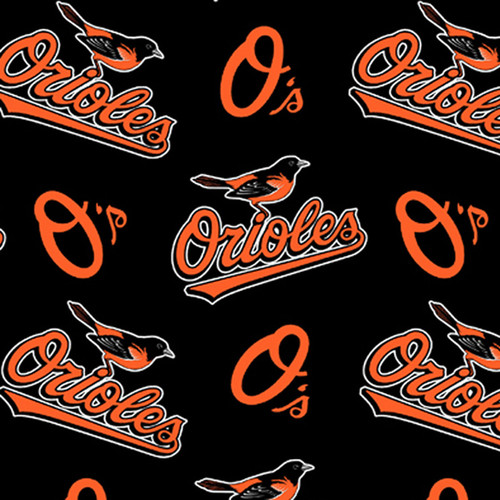 M.L.B. FLEECE ORIOLES 6568 B 60"