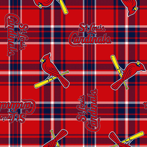 M.L.B. FLEECE CARDINALS 6614 B 60"