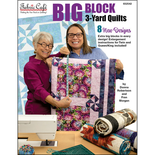 BOOK BIG BLOCK 3-YARD QUILT