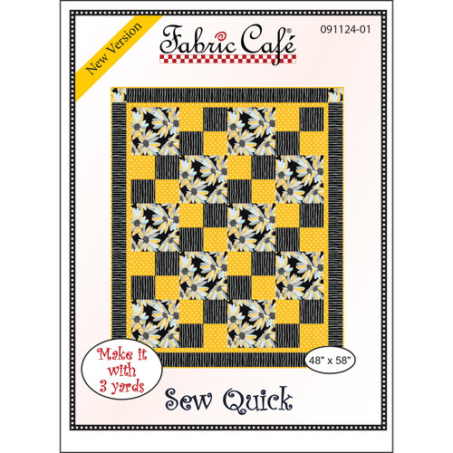 PATTERN SEW QUICK 3-YARD QUILTS