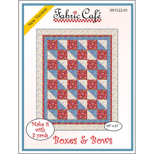 PATTERN BOXES & BOWS 3-YARD QUILTS
