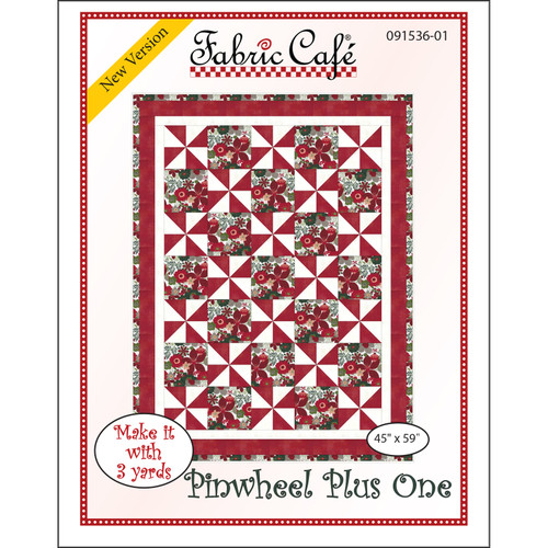 PATTERN PINWHEEL PLUS ONE 3-YARD QUILTS