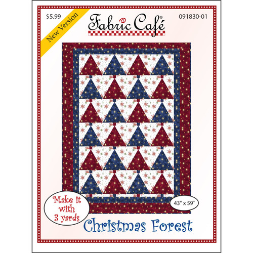 PATTERN CHRISTMAS FOREST 3-YARD QUILTS