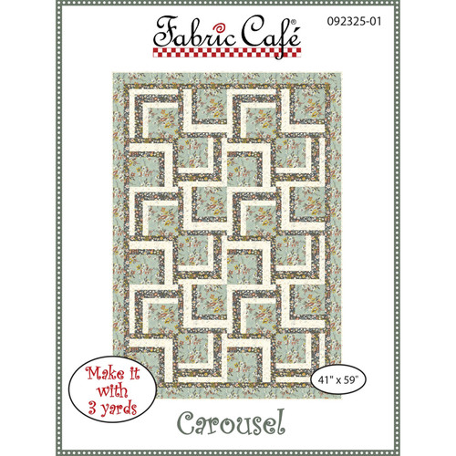 PATTERN CAROUSEL 3-YARD QUILT