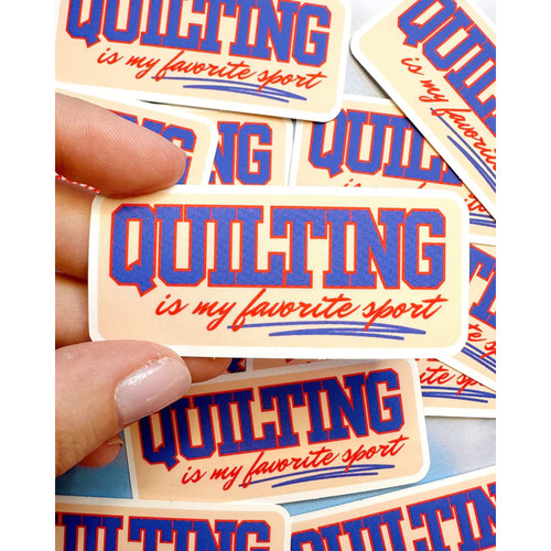 STICKER QUILT FAVORITE SPORT PK OF 5 EA