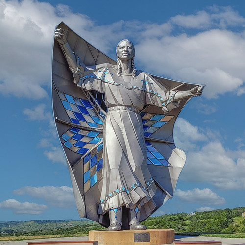 DIGNITY OF EARTH & SKY PNL 20"x20"