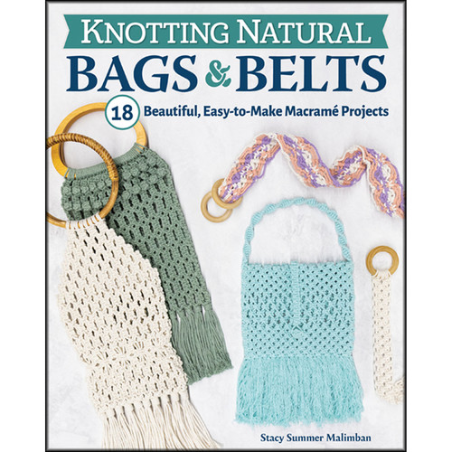 BOOK KNOTTING NATURAL BAGS & BELTS