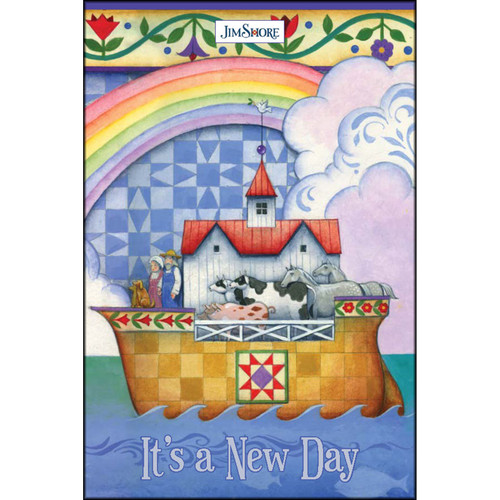 MINI NOTEBOOK A NEW DAY JIM SHORE