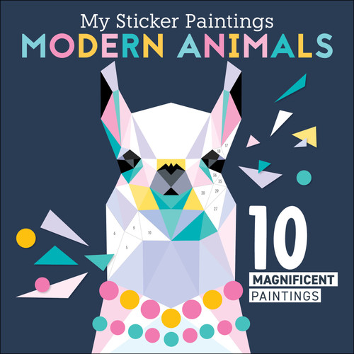 STICKER BOOK COOL ANIMALS