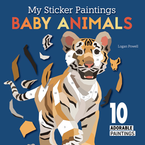 STICKER BOOK BABY ANIMALS
