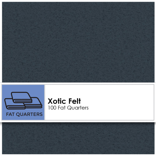 FAT QTR XOTIC FELT (100) LAVA ROCK