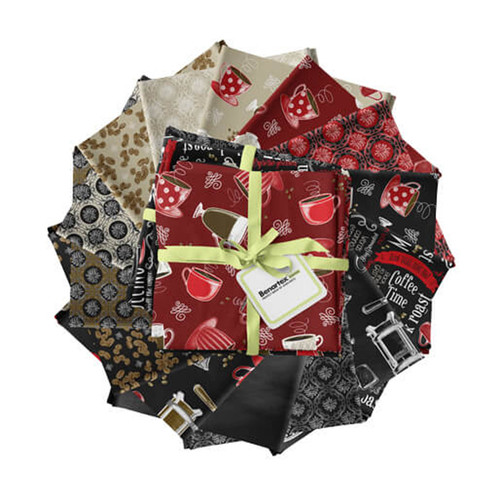 FAT QTR BUNDLE PERFECT BREW (14)