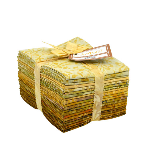 FAT QTR JAVA BATIKS GOLD (20)
