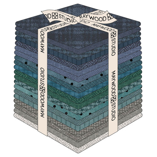 FAT QTR WOOLIES FLANNEL STORMY SEAS (20)