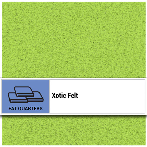 FAT QTR XOTIC FELT 10 PK GRASS SKIRT