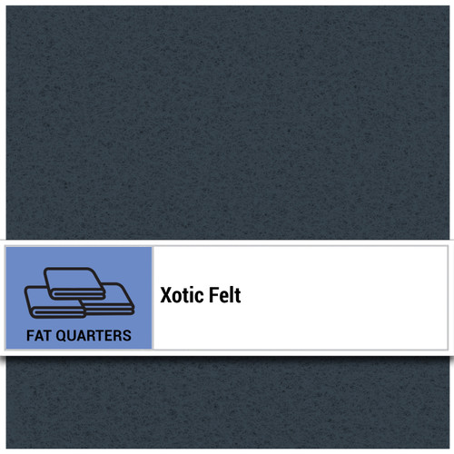 FAT QTR XOTIC FELT 10 PK LAVA ROCK