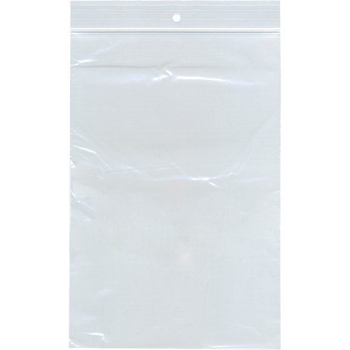 ZIP BAG HANG HOLE 6"X9"1000ct