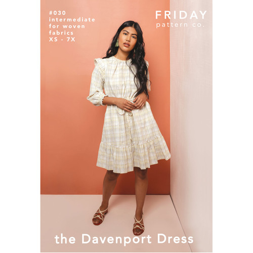 PATTERN DAVENPORT DRESS
