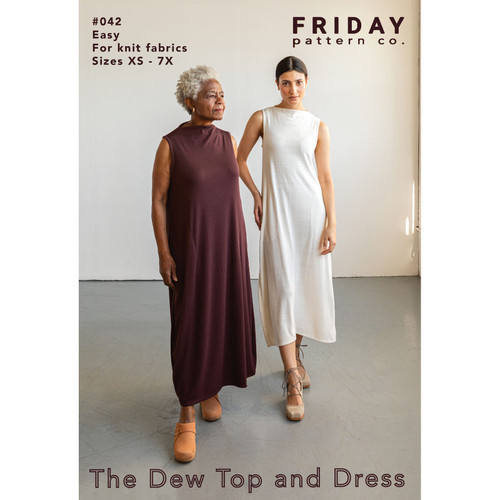 PATTERN DEW TOP & DRESS