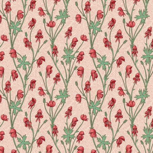 BEDFORD PARK COT LAWN CLWM020 FUCHSIA 54/55"