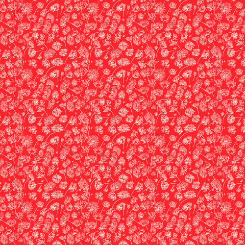 VIBRANT BOTANICA PWKC011 SCARLET DIGITAL