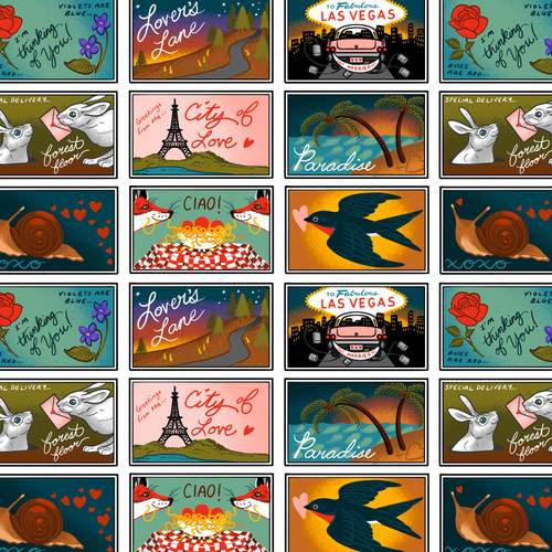 LOVE LETTERS PWRH133 MULTI