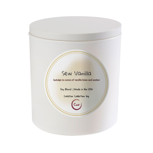 CANDLE SEW VANILLA 7.5oz PK OF 4 EA