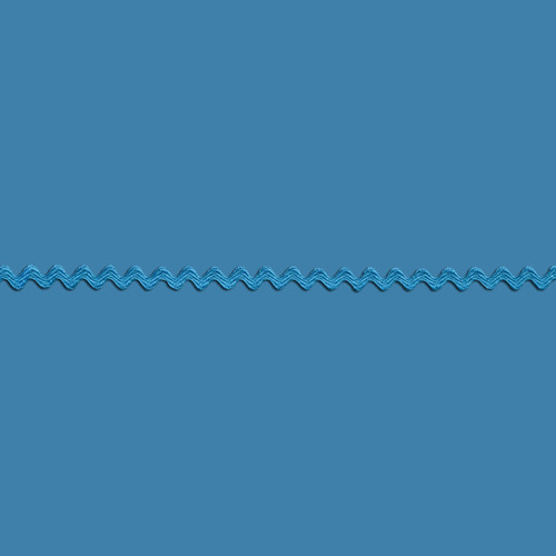 RIC RAC POLY .25" 36Y TURQUOIS