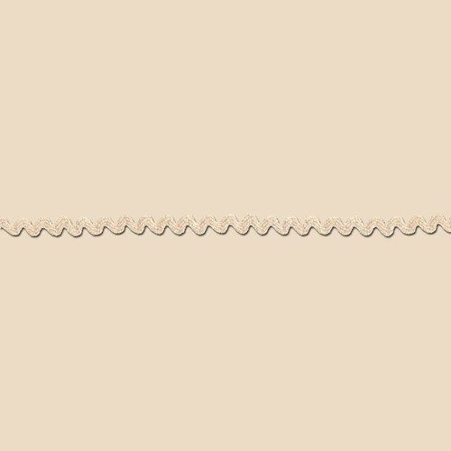RIC RAC POLY .25" 36Y IVORY