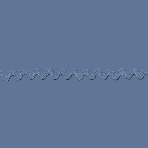 RIC RAC POLY .375" 24Y D BLUE