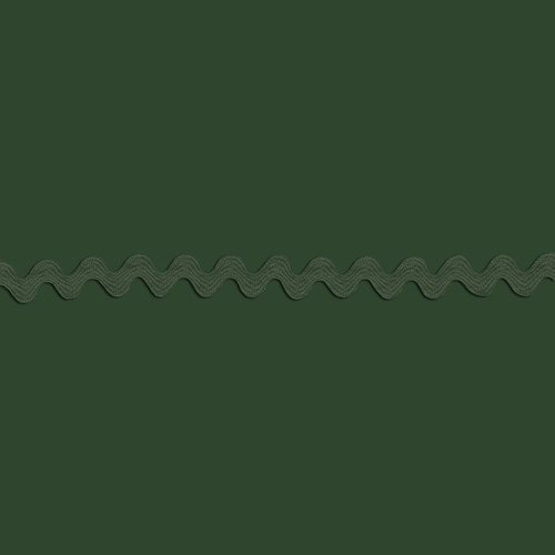 RIC RAC POLY .375" 24Y EMERALD