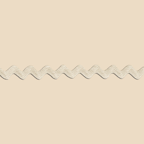 RIC RAC POLY .625" 24Y IVORY