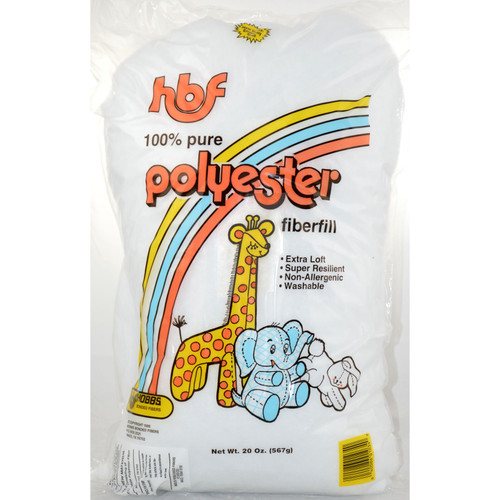 POLY FIBER STUFFING 20oz PK OF 18 EA