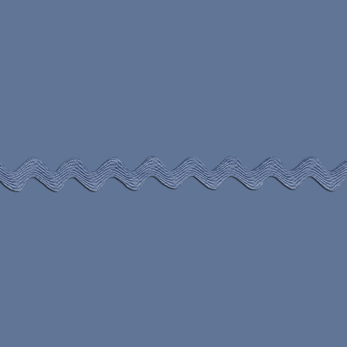 RIC RAC POLY .625"144Y D BLUE