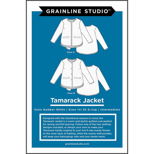 PATTERN TAMARACK JACKET (women's size 14 - 32)