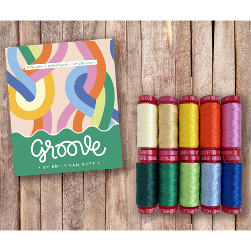 THREAD ASST GROOVE 12wt SM (10 SPOOLS - 54yds EA)