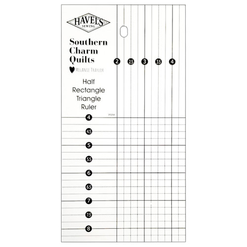 RULER HALF RECTANGLE TRIANGLE
