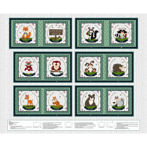 LITTLE READERS VI 2371BP 11 PNL FABRIC BOOK