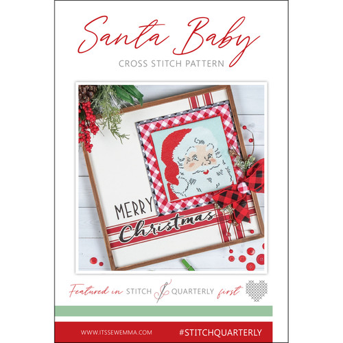 STITCH CARD SANTA BABY