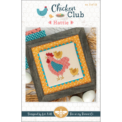 STITCH CARD CHICKEN CLUB 3 HATTIE