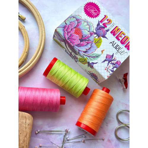 THREAD ASST TULA NEON 12wt LG (3 SPOOLS - 1422yd EA)