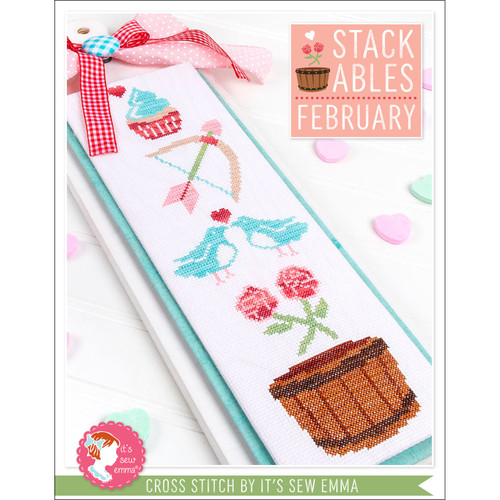 STITCH CARD STACKABLES SERIES FEBRUARY