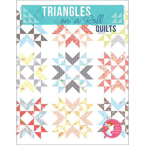 BOOK TRIANGLES ON A ROLL QUILTS