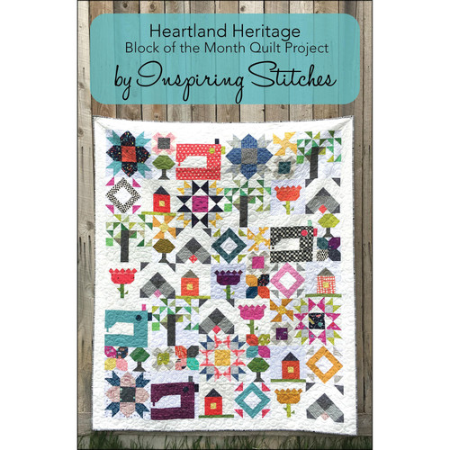 B-O-M PATTERN HEARTLAND HERITAGE (12 PATTERN SET)