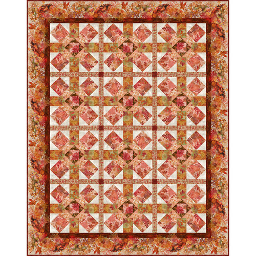 PATTERN ORIENTAL GARDENS QUILT