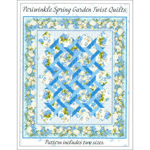PATTERN PERIWINKLE SPRING TWIST QUILT