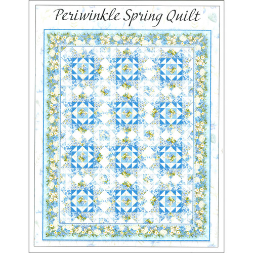 PATTERN PERIWINKLE SPRING QUILT
