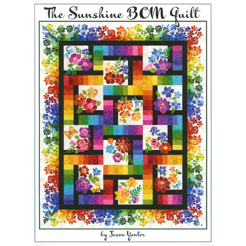 B-O-M PATTERN SUNSHINE GARDEN QUILT