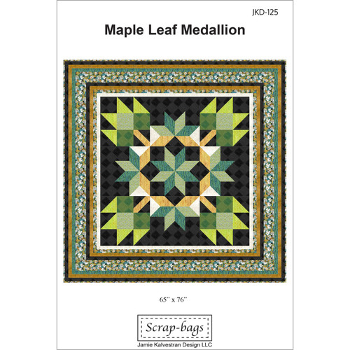 PATTERN MAPLE LEAF MEDALLION